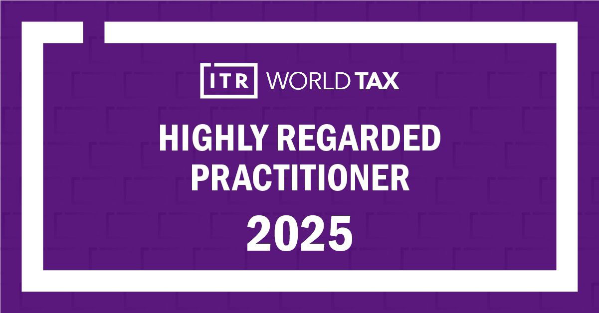 ITR Highly Regarded Practitioner 2025